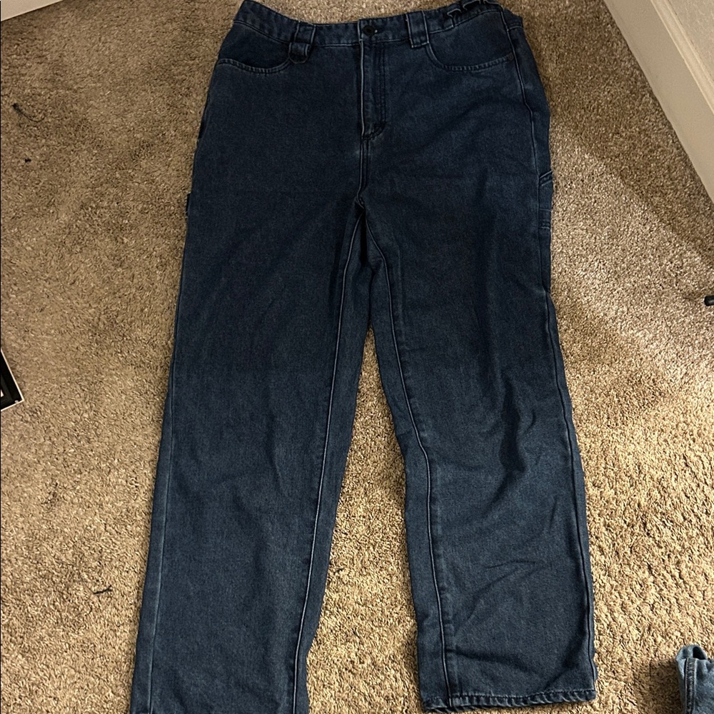 Roark High Rise Women's Jeans in Dark Blue